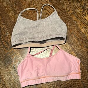 2 lululemon sports bra - low impact